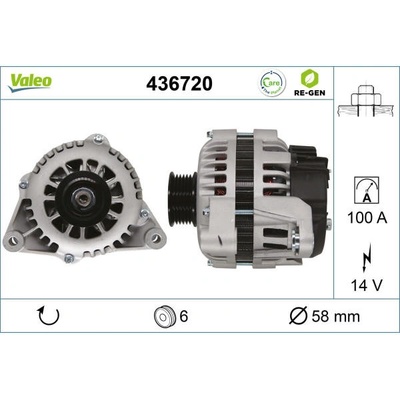 generátor VALEO 436720