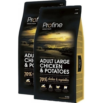 Profine Dog Adult Large Chicken & Potatoes 2 x 15 kg – Zbozi.Blesk.cz