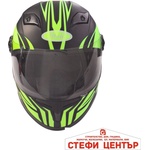 Paolo Детска Каска pa1019-5 - Черно/Неон (721161) - steficenter