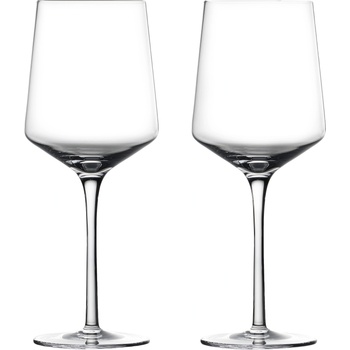 Zone Чаша за червено вино ROCKS 400 ml, комплект от 2 бр. , прозрачен, стъкло, Зона Дания (ZO24439)