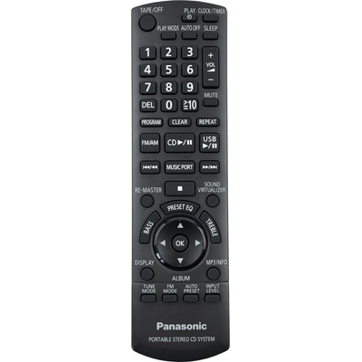 Panasonic n2qaya000008, rx-d50, rx-d55a - оригинален дистанционен контрол (n2qaya000008, rx-d50, rx-d55a)