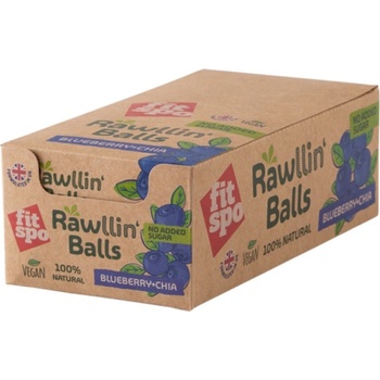 Image 1 of FIT SPO Rawllin' Balls [12 x 48 грама] Синя боровинка и чиа