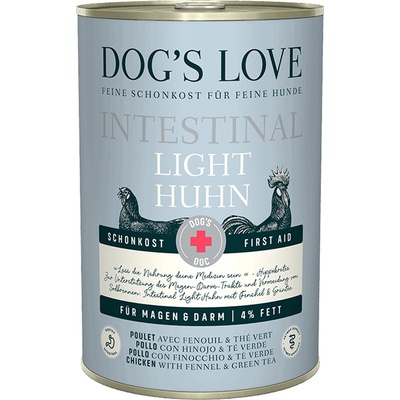 Dog's Love DOC Light Intestinal kuře 400 g