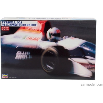 Hasegawa Tyrrell F1 021 Team Tyrrell Racing N 3 Japan Gp 1993 Ukyo Katayama / 1:24