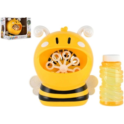 Teddies Automatický bublifuk Včela na batérie s náplňou 100 ml