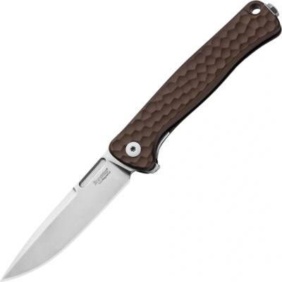 Lion Steel MMET Solid EARTH Aluminum, MagnaCut, STONE WASHED, Hammertone EM01A ES