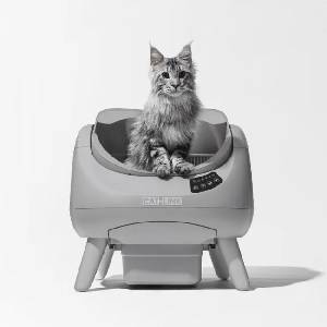 Catlink Open X Lite Open Top Self-cleaning Litter Box - СИВ -- G