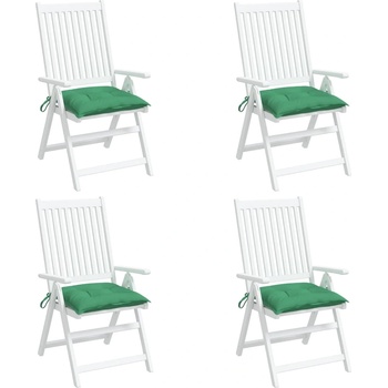 Image 1 of vidaXL Възглавници за палети 4 бр зелени 50x50x7 см Оксфорд плат (361523)