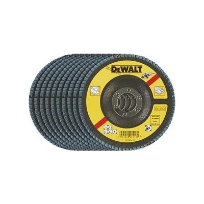 DeWALT DT3295 Brusný lamelový kotouč plochý šikmý 120 G na kov, 115 mm