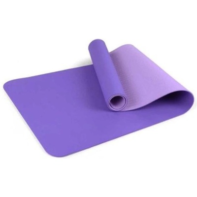 Maxima Постелка за йога Maxima, 182х61х0.6 см, Лилав със светлолилав
