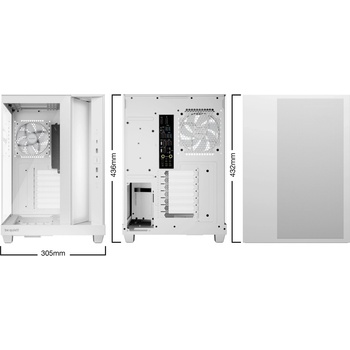 be quiet! Light Base 500 LX White (BGW86)