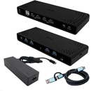 i-Tec Universal Dual 4K Display Docking Station + Power Delivery 85W + Universal USB-C Charger 100 W CADUA4KDOCKPDB100