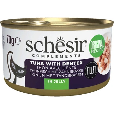 Schesir cat tuniak a zubatec v želé 85 g