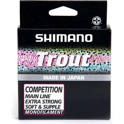 Shimano Trout Competition Red 150 m 0,12 mm