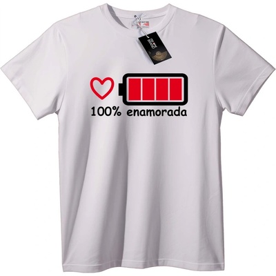 NOONEBRAND Тениска 100% Влюбен - 4XL, Black