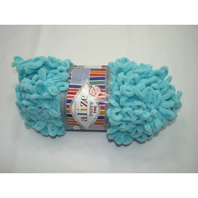 Alize Puffy fine 100g - 263 tyr.zelená