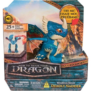 DreamWorks Интерактивен мини дракон DreamWorks Dragons - Daddly Nadder, с 25 звука (6072696)