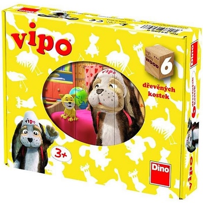 Dino Toys Vipo obrázkové kostky 6 kostek