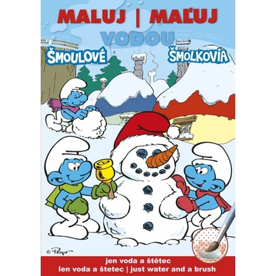 Maľuj vodou Šmolkovia