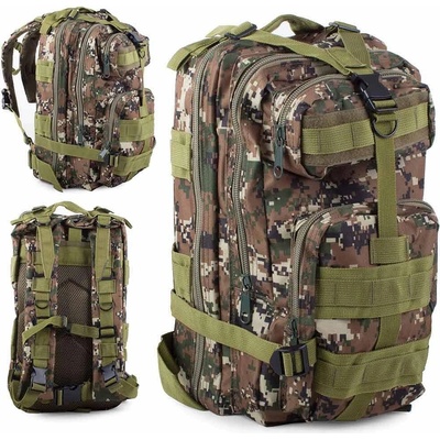 VERK Раница тактическа, военна, с 4 джоба и 5 отделения, vg14359_z (uni-09427)