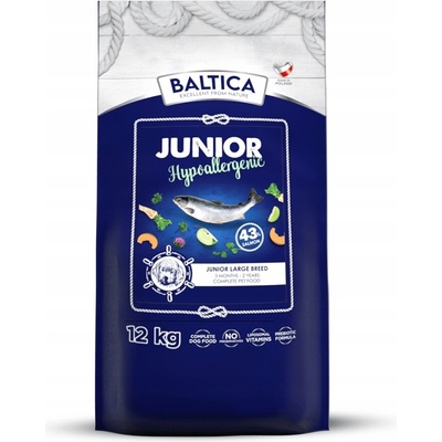 Baltica Junior Hypoallergenic Salmon L/XL 12 kg