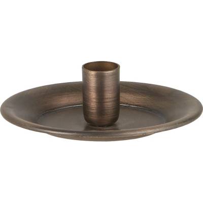IB LAURSEN Kovový svícen na svíčku 1,3 cm Bronze