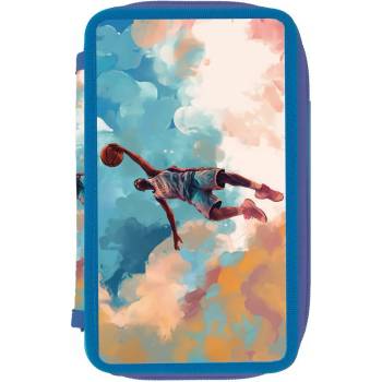 Herlitz Несесер троен празен, мотив BASKET - herlitz