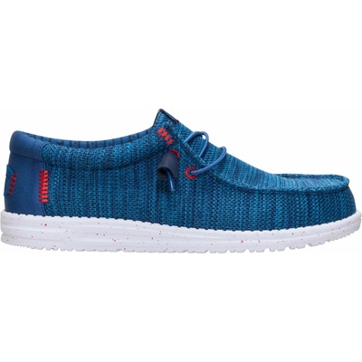 Hey Dude Wally Stretch sox modré červené – Zboží Dáma