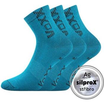 Voxx ADVENTURIK dětské antibakteriální ponožky se stříbrem tm. tyrkysová