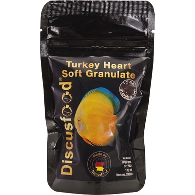 Discusfood Turkey Heart Soft Granulate 80 g