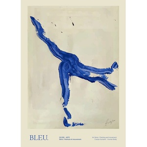 The Poster Club Постер 50x70 cm Bleu - Lucrecia Rey Caro - The Poster Club (10566-7)