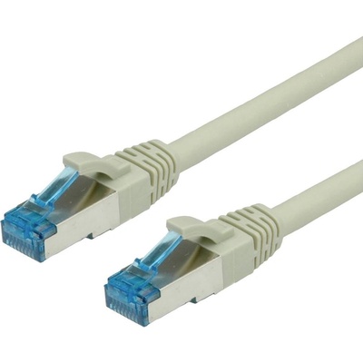 Value 21.99.0867 RJ45 CAT 6A S/FTP, 10m, sivý