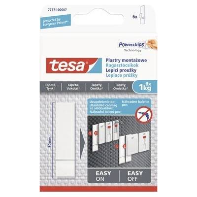 Lepiace prúžky tesa na tapety a omietku 6 ks 1 kg