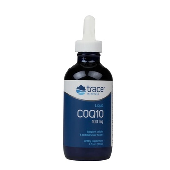 Trace Minerals Liquid CoQ10 100 mg, коензим Q10, 118 ml
