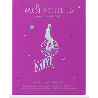 Naive 72% Immune molecules fialová bioaktivní bez cukru 3 x 20 g