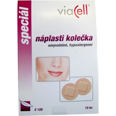 VIACELL C120 Náplast diskrétní kolečka 24 mm 15 ks