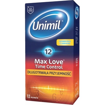 Image 1 of Mates Unimil Max Love Time Control 12 pack