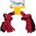PET BRANDS Играчка от въже Pet Brands Multi-Coloured Rope Tug - Въжен кокал, размер S 6 x 23 x 6 cm, Англия 90004