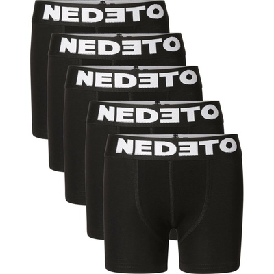 Nedeto 5PACK detské boxerky (5NBDC1) čierne