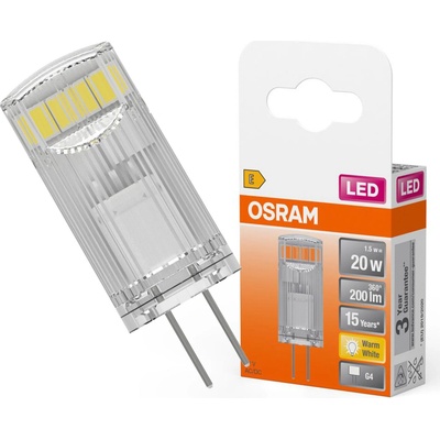 Osram LED žiarovka STAR, PIN, G4, 1,8W, teplá biela