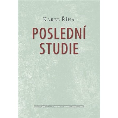 Poslední studie