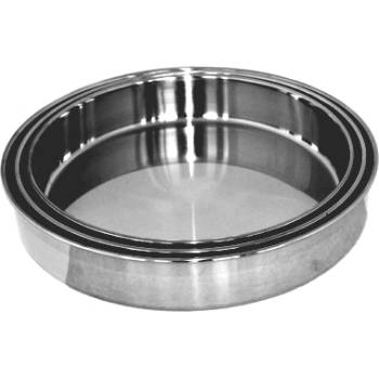 Image 1 of HORECANO ТАВИ horecano АЛПАКА КОМПЛЕКТ 3бр. Ф28 32 36см ХРОМ (0198517)