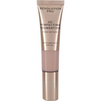 Revolution Multifunkční make-up pro suchou až kombinovanou pleť SPF30 CC Cream Perfecting Foundation F1 26 ml