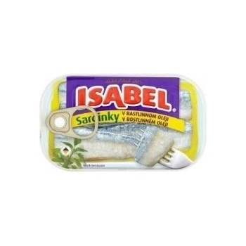 Isabel sardinky v oleji, 125g