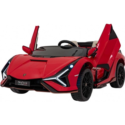 Mamido Elektrické autíčko Lamborghini Sian červená