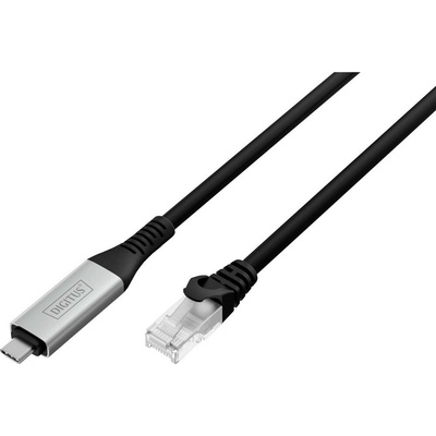 Digitus AK-300601-150-S USB 3.2 Gen 1 RJ45 vidlice USB C vidlice 15m