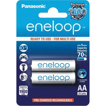 Panasonic АКУМУЛАТОРНА БАТЕРИЯ AA PANASONIC ENELOOP AA 1900mAh (5410853064176)