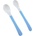 Baby Care Комплект меки лъжички Lorelli - 2 броя, Сини (10230470001)