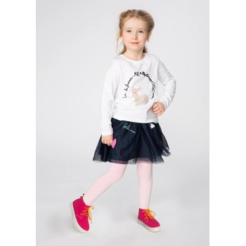 Detské bavlnené teplé pančuchy JULIA 80 DEN Marilyn Rosy