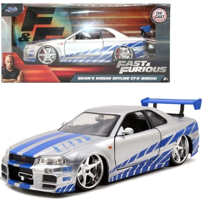 Jada Rychle a zběsile auto 2002 Nissan Skyline 1:24